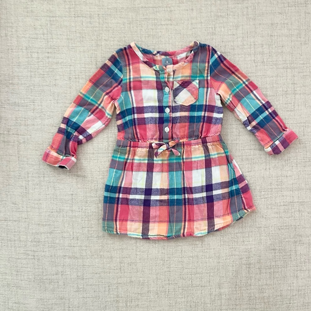 BabyGap Plaid Dress Size 18-24 Months